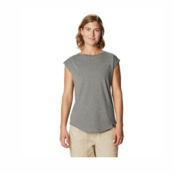 Mountain Hardwear Tops - Mountain Hardwear Medium Everyday Perfect Short-Sleeve T-Shirt Gray